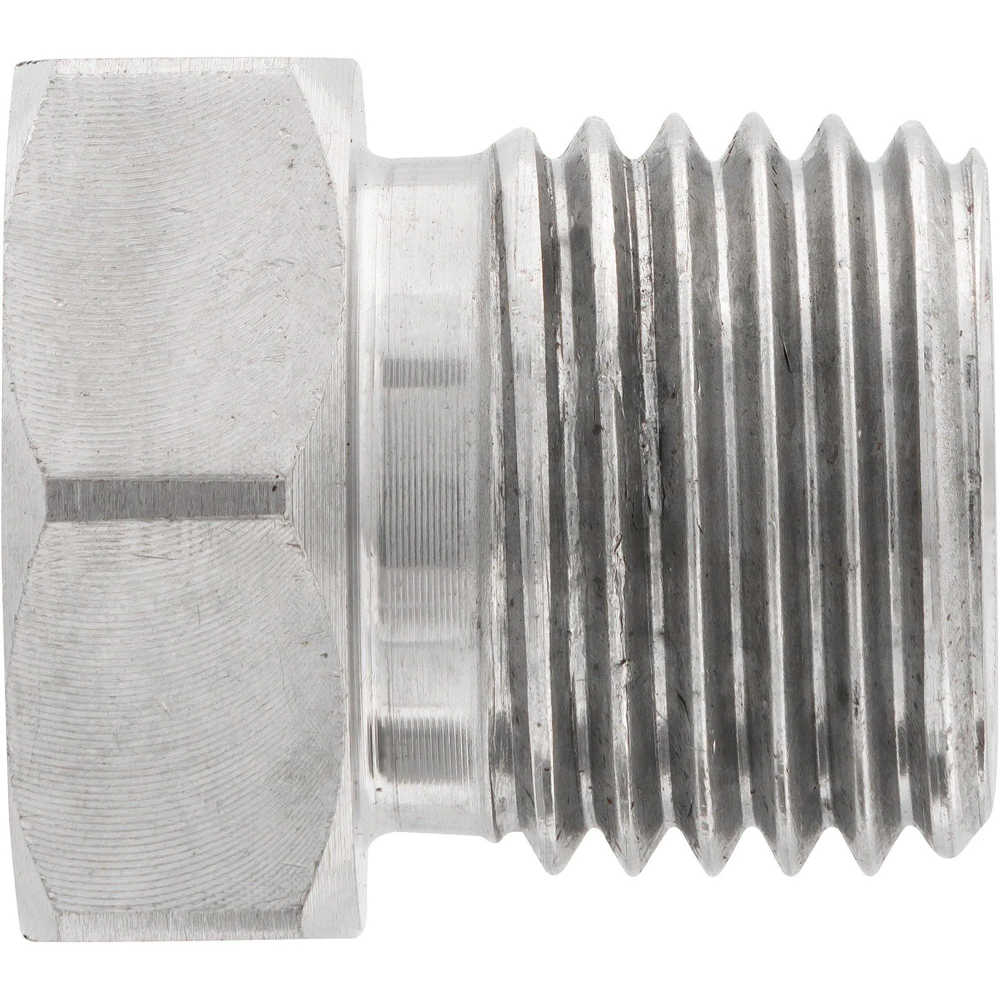 1/4" (1/2-20 Inverted) | Stainless Steel Brake Line Tube Nut | 10ct