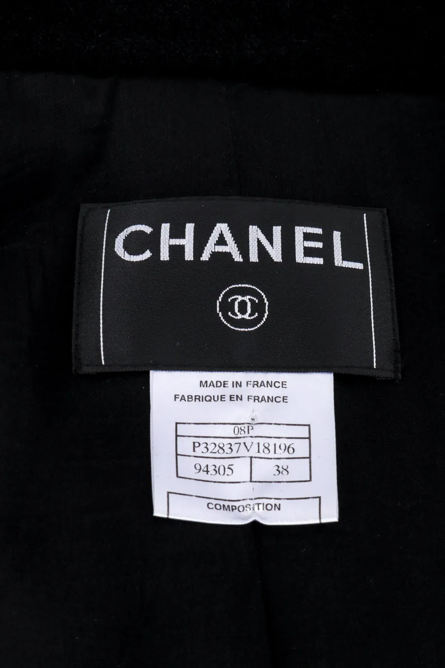 2008S Woven Stitch Trim Jacket