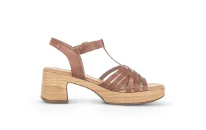 '22.723.53' women's sandal - brown