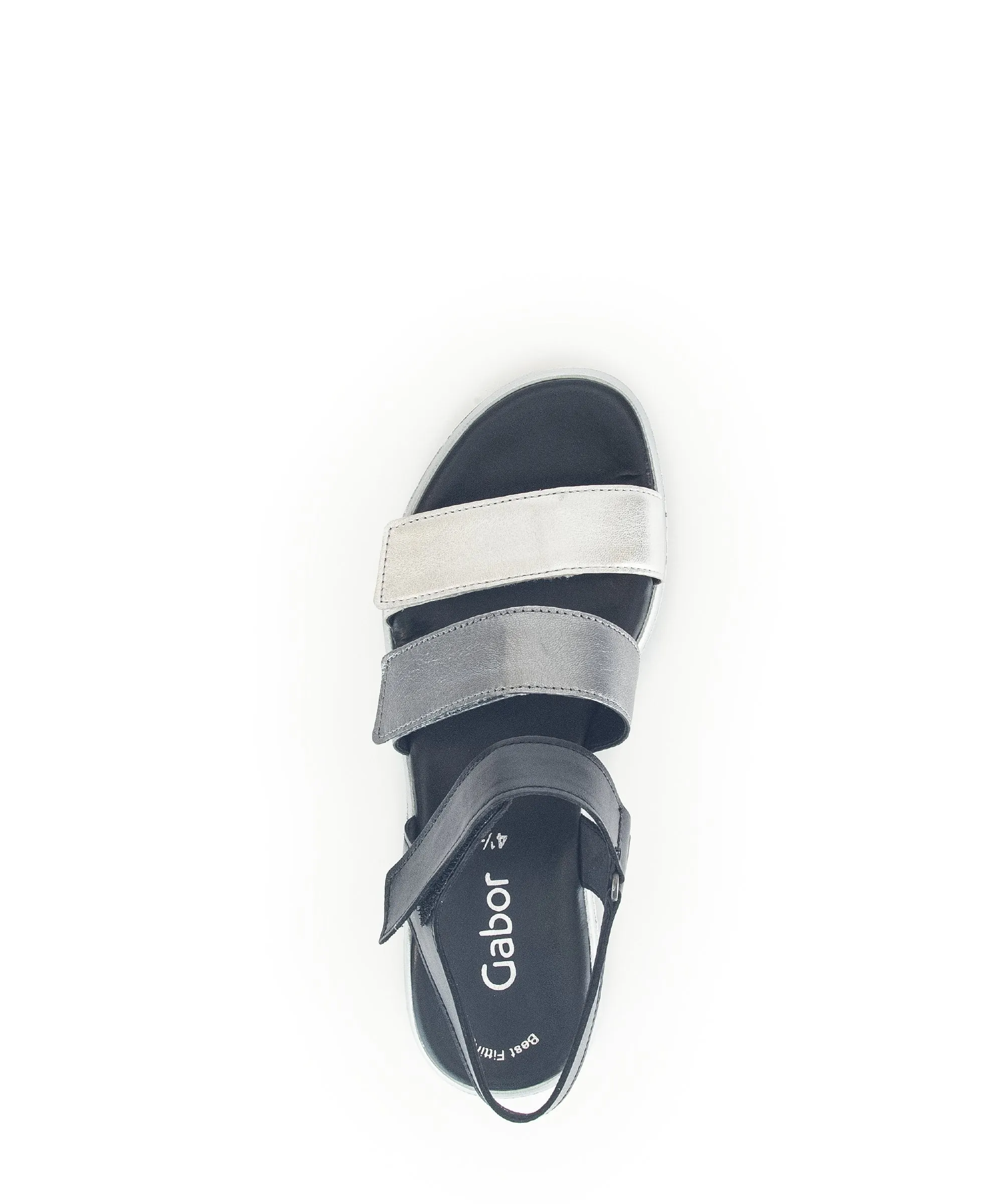 '64.620.61' women's sandal - silver