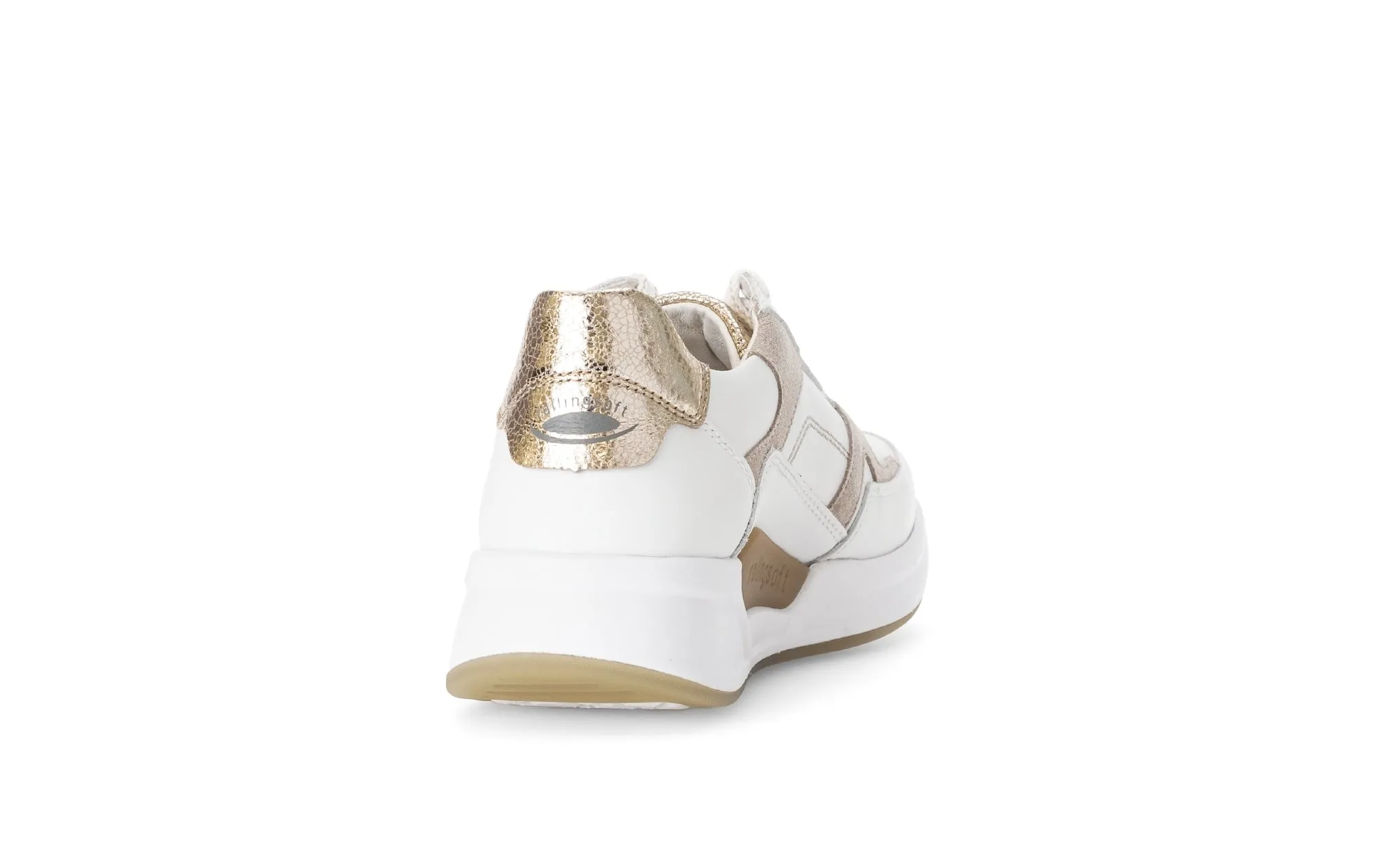 '66.958.52' women's rolling sneaker - gold