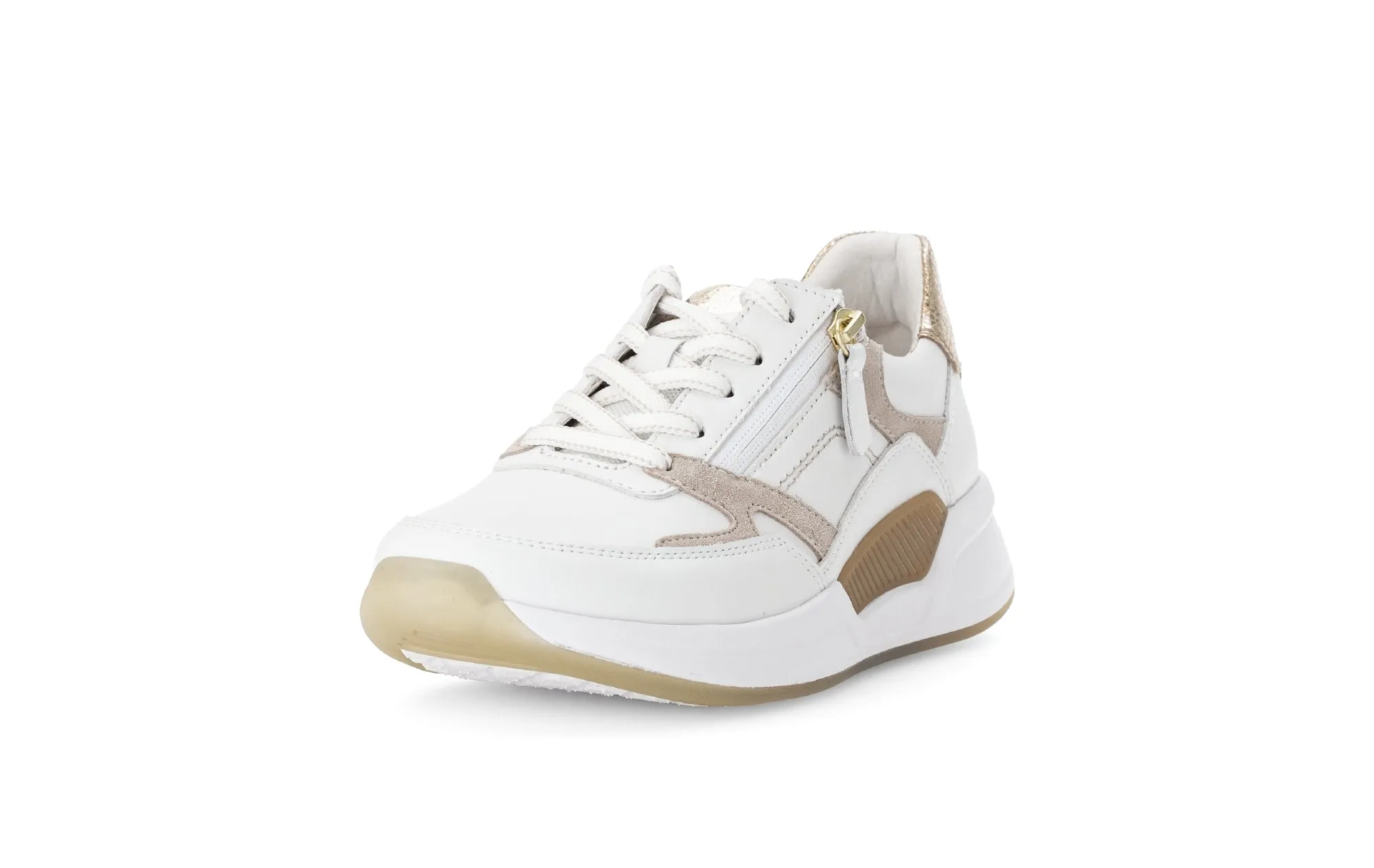 '66.958.52' women's rolling sneaker - gold
