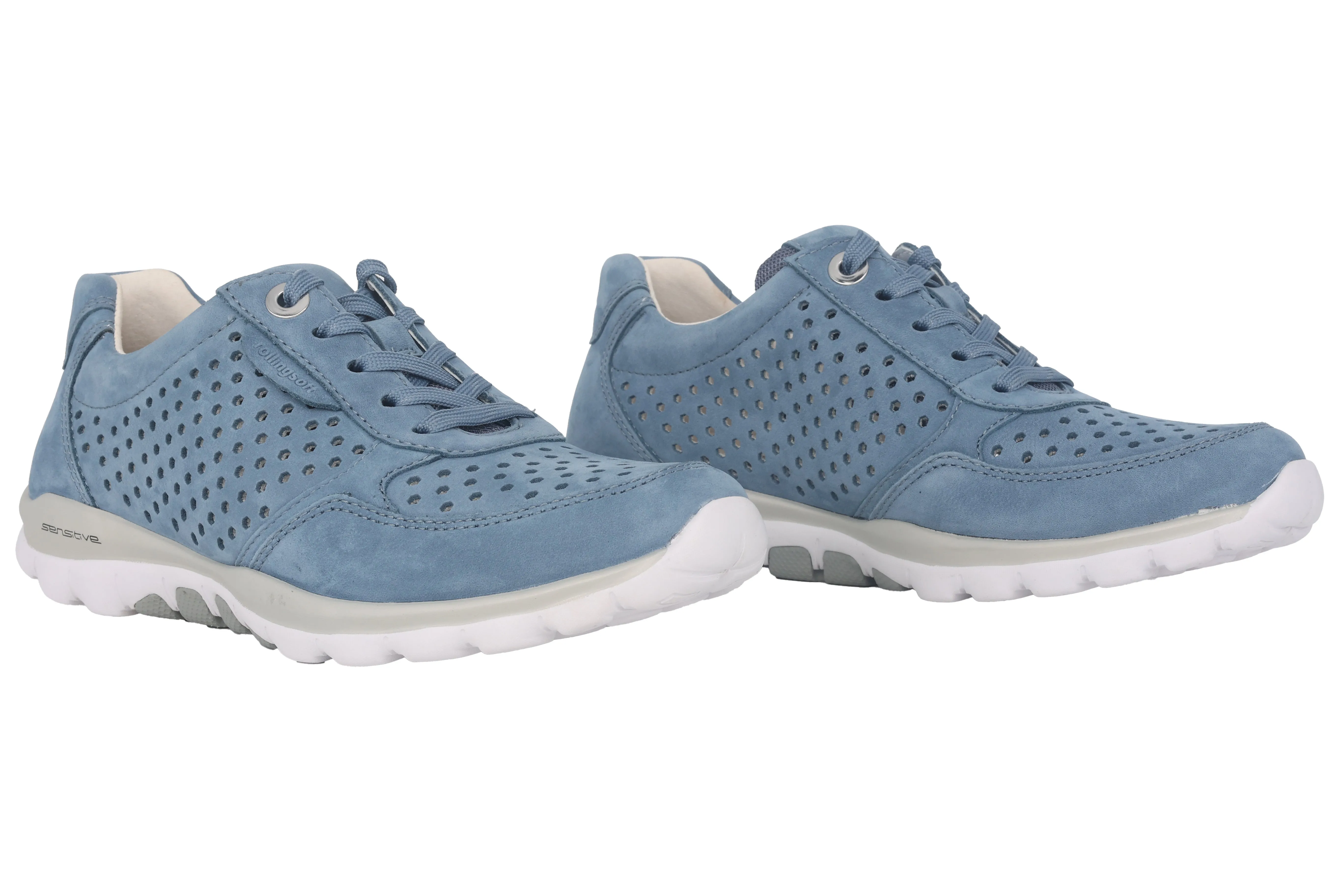 '66.967.26' women's perforated walking rolling shoe - Blue