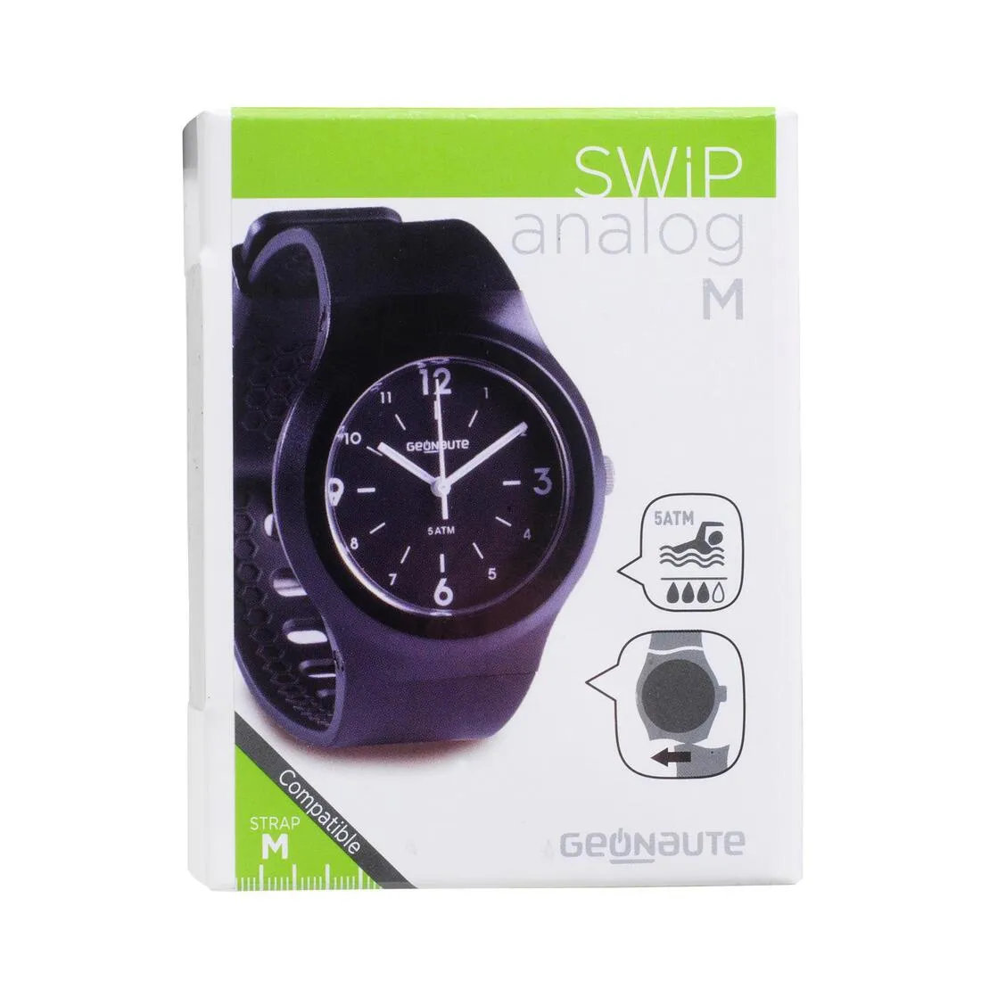 A300 M Swip Analogue Sport Watch - Black