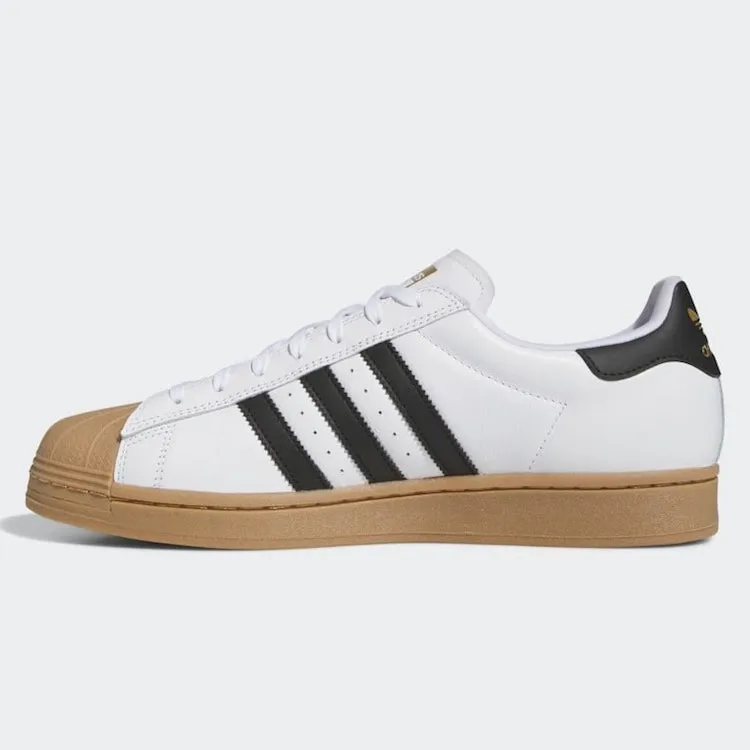 Adidas Skateboarding Superstar ADV Footwear Cloud White/Core Black/Gum Shoes