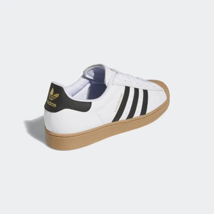 Adidas Skateboarding Superstar ADV Footwear Cloud White/Core Black/Gum Shoes