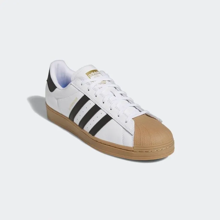 Adidas Skateboarding Superstar ADV Footwear Cloud White/Core Black/Gum Shoes