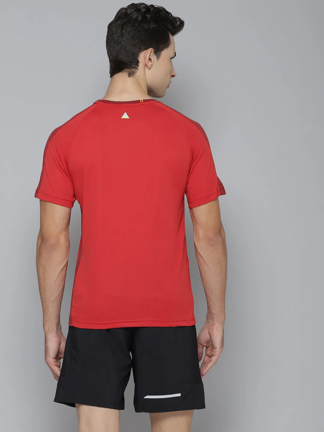 Alcis Men Printed Red Tshirts