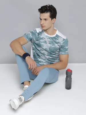 Alcis Men Printed White Tshirts