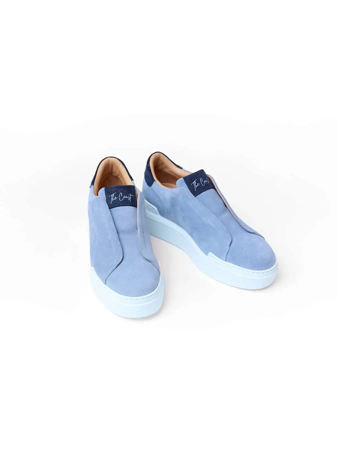 Alexi Slip-In Velour Light Blue