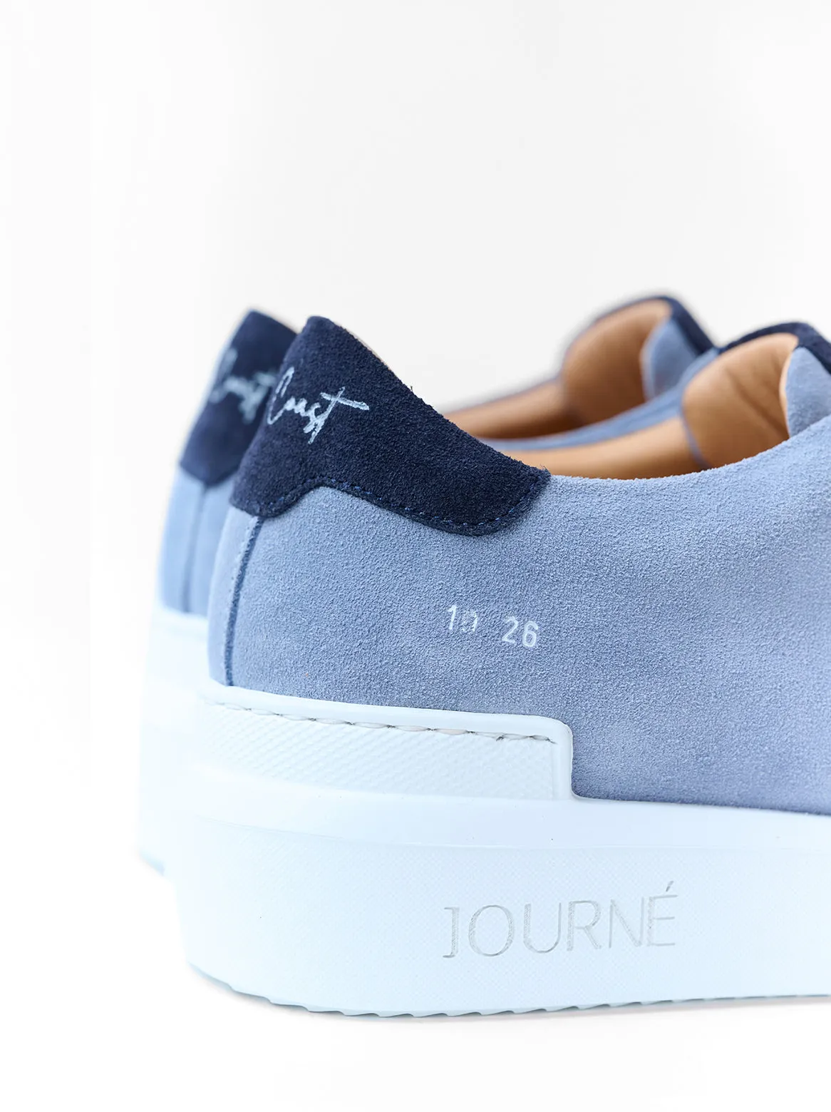 Alexi Slip-In Velour Light Blue