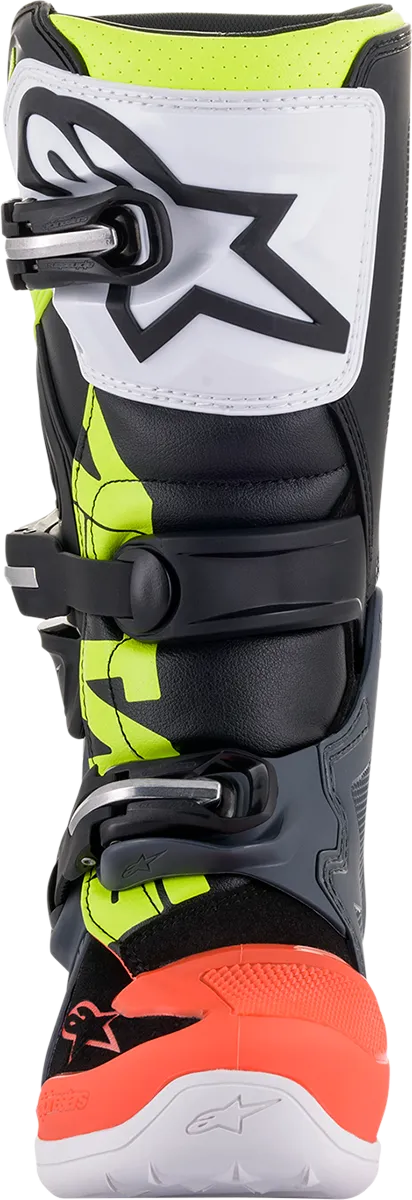 ALPINESTARS(MX) Tech 7S Boots - Gray/Red/Yellow