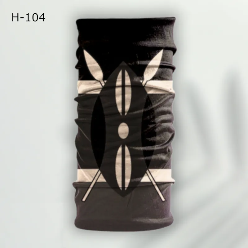 Bandanas - Tubular Bandanas - Kenya Flag (select a minimum of three pieces)