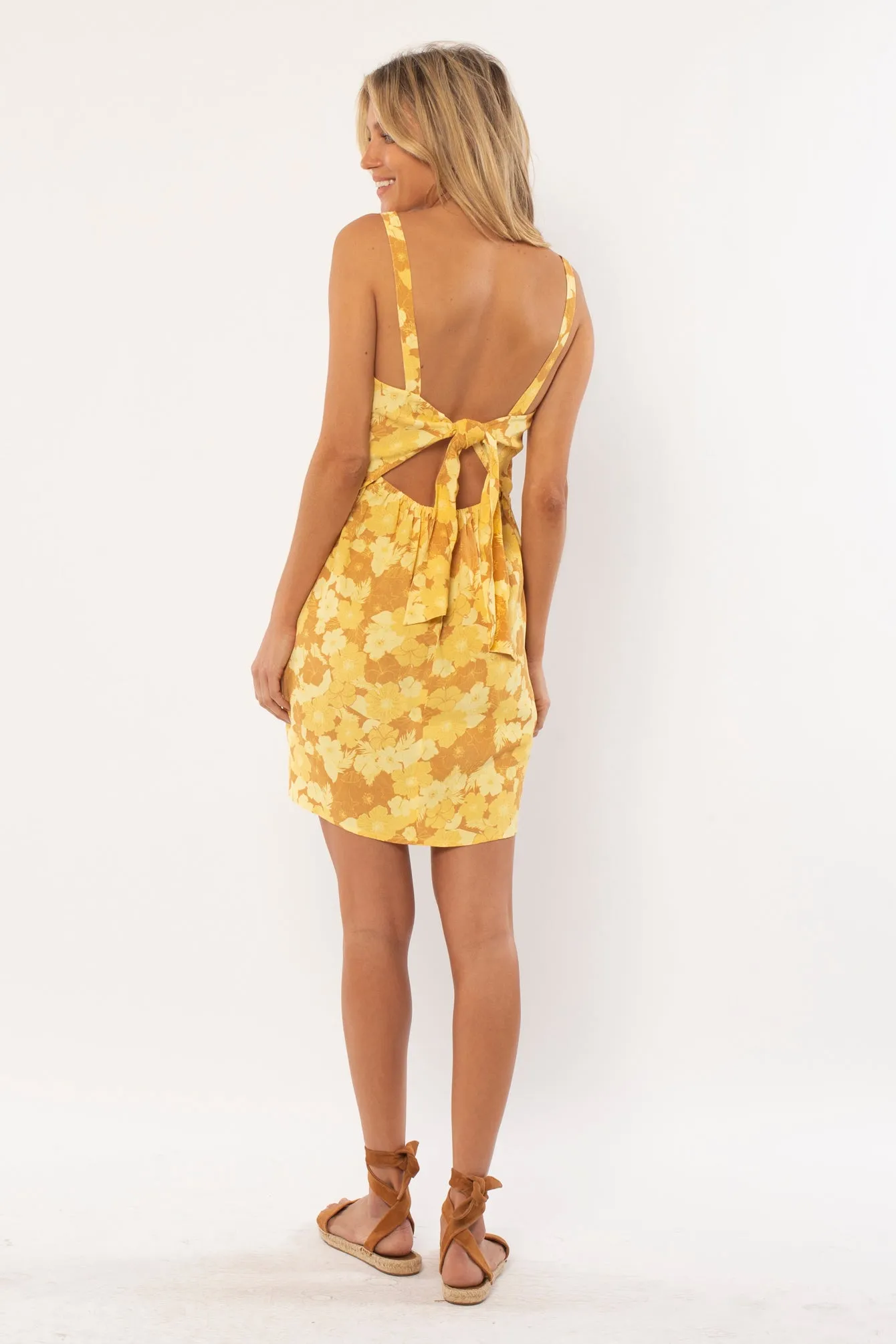 BEFORE US WOVEN MINI DRESS