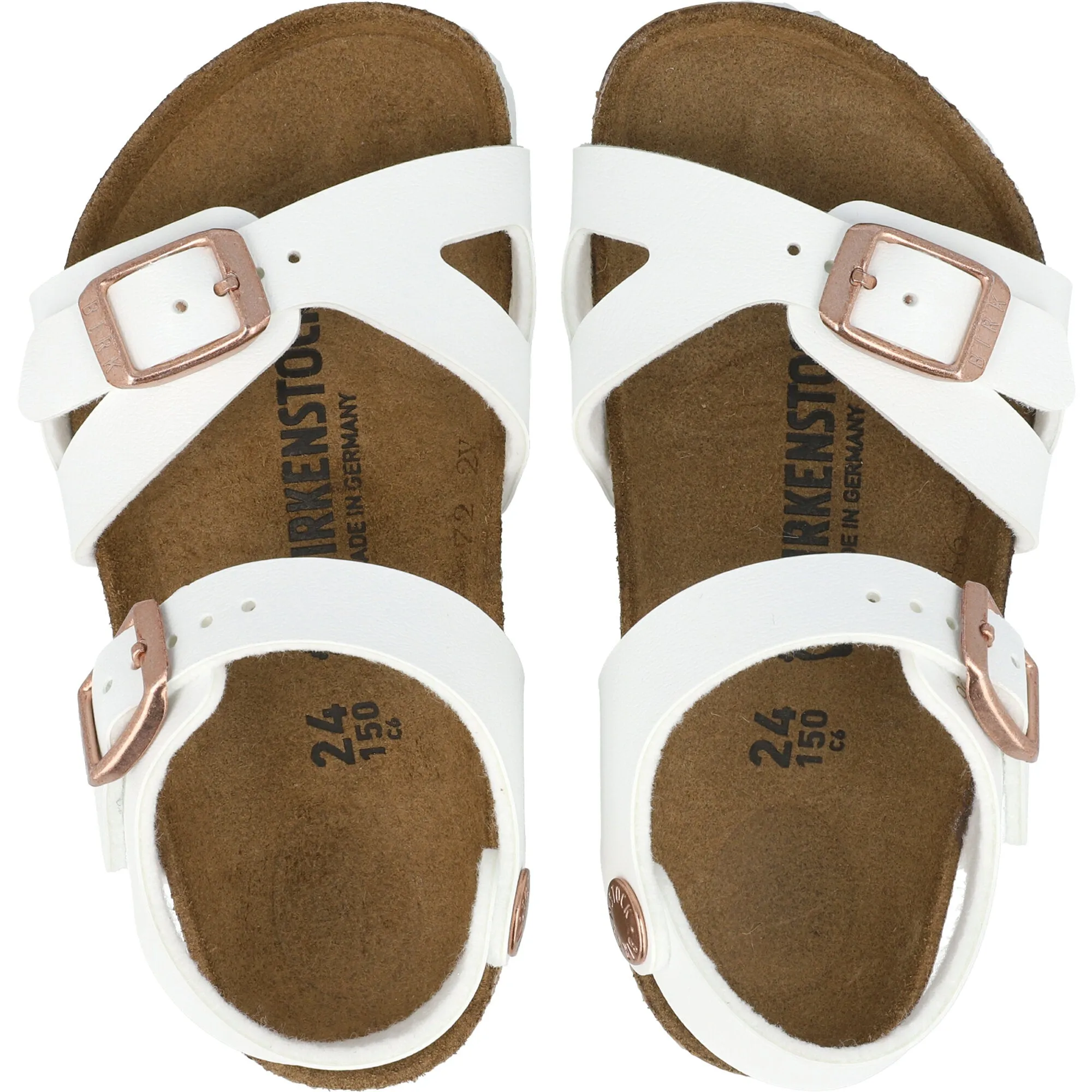 Birkenstock Rio Kids Sandals White