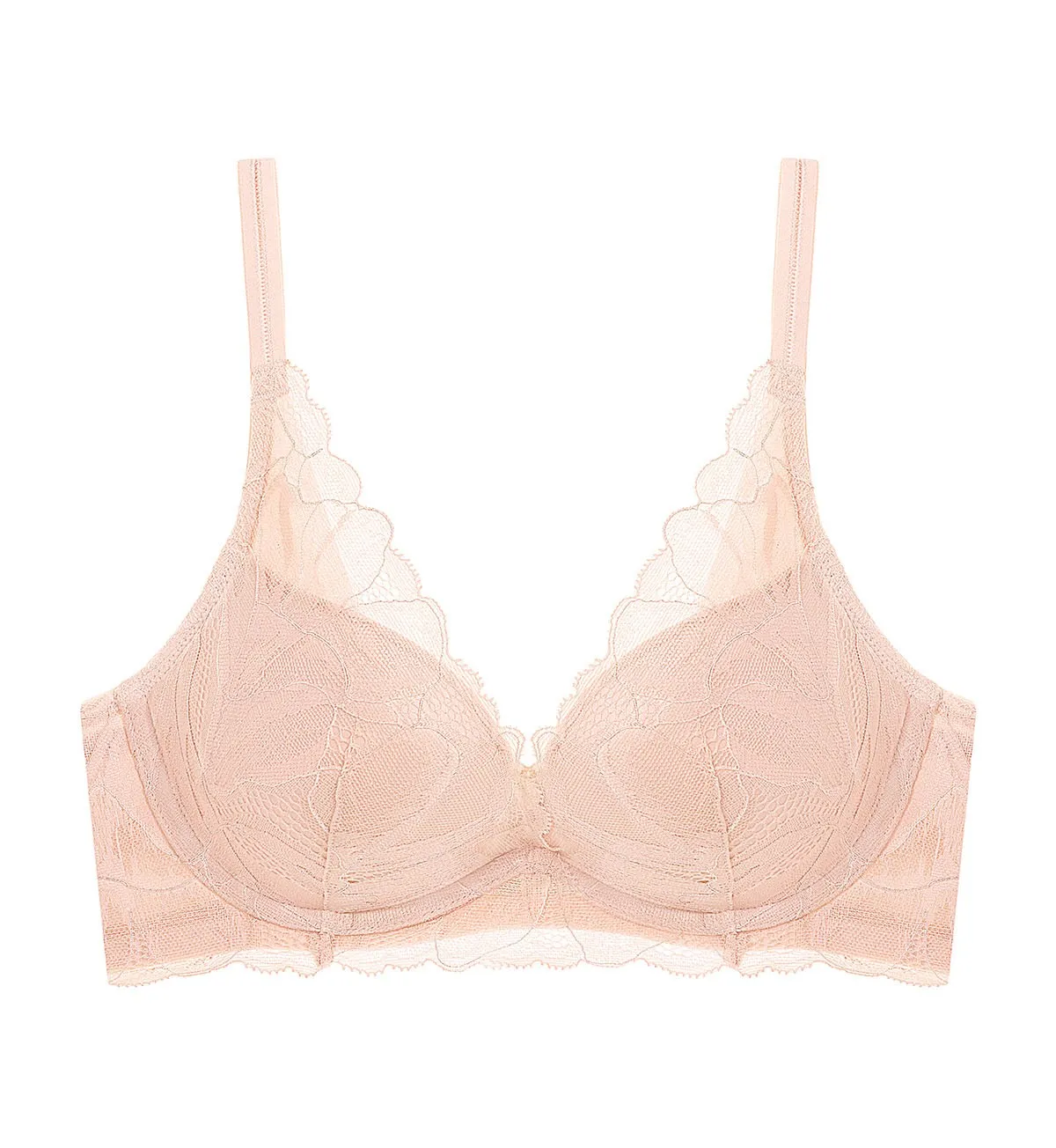 Botanic Wired Push Up Deep V Bra