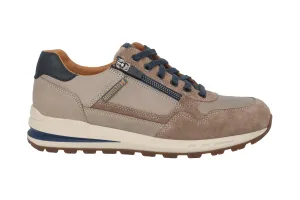 'Bradley' men's lace-zip sneaker - Grey