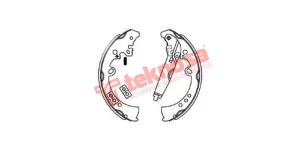 Brake Shoes Toyota Hi Lux 2005 2015