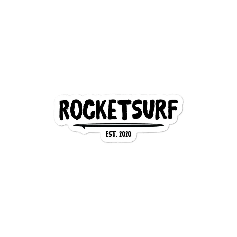 Bubble-free stickers Surfboard