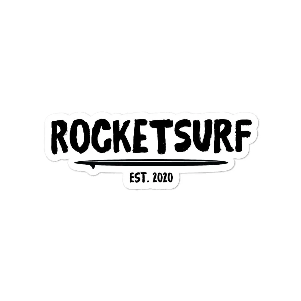 Bubble-free stickers Surfboard