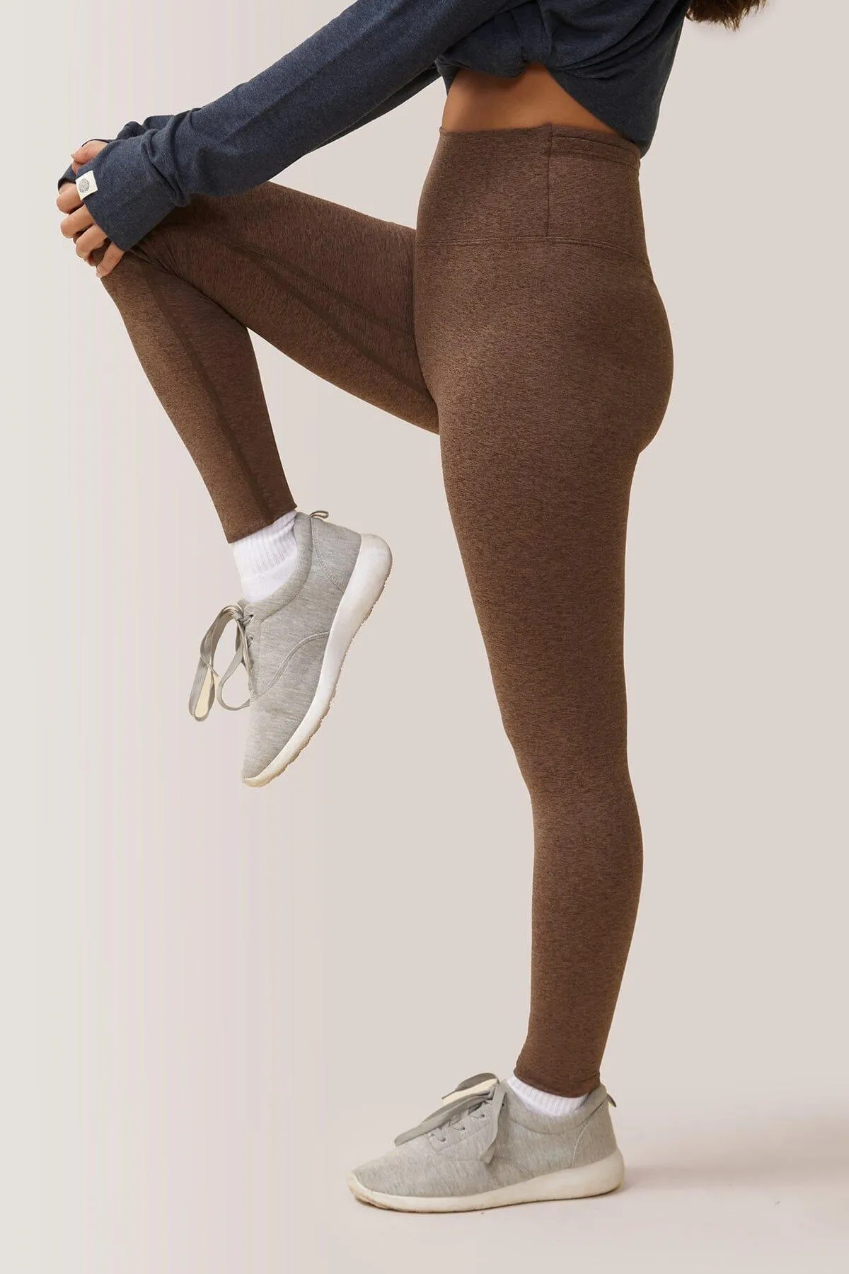 Buttery Soft BFF High-Rise Legging Rose Buddha - Truffle