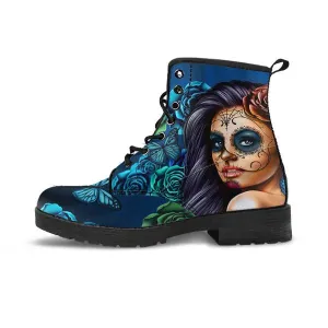 Calavera Blue - Boots