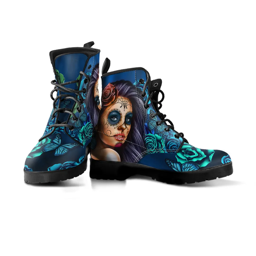Calavera Blue - Boots