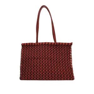 Candolim Tote Bag - Orange Rust x Smoked Paprika