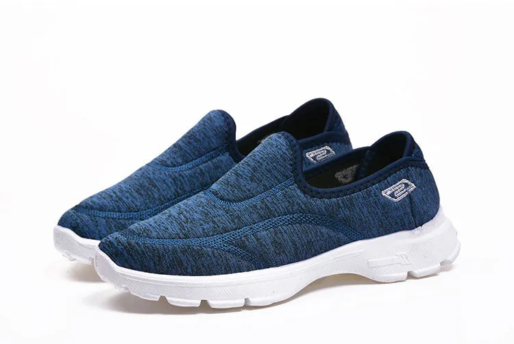 Casual and Soft Tie-Dye Slip-On Sneakers for Women