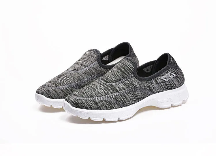 Casual and Soft Tie-Dye Slip-On Sneakers for Women