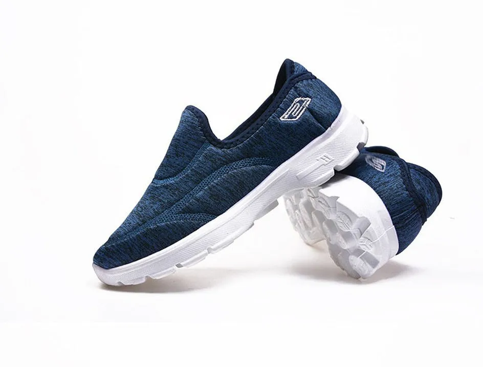 Casual and Soft Tie-Dye Slip-On Sneakers for Women