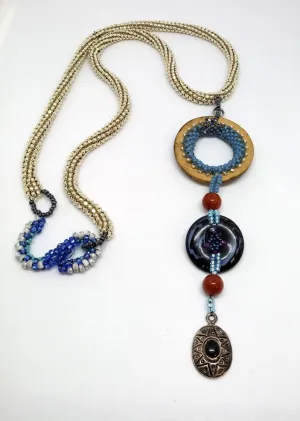 Circular Pendant Necklace (special order - sold out)