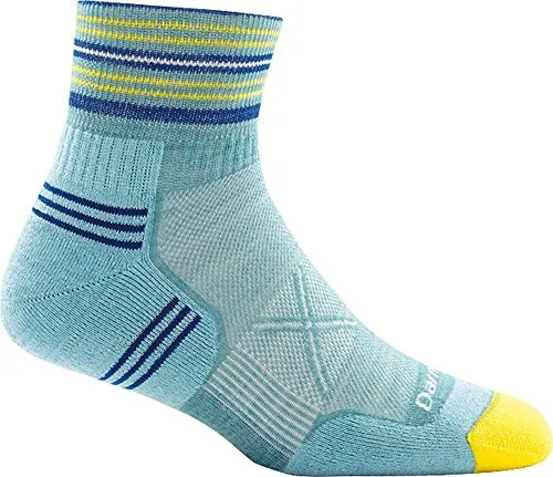 Darn Tough Womens 1017 Merino Wool 1/4 Crew Running Socks