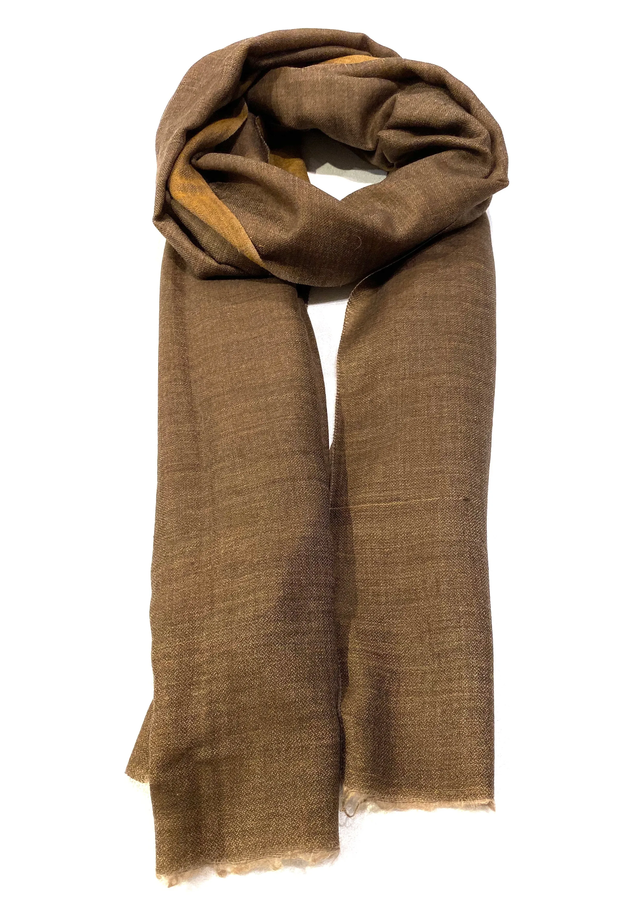 DOUBLE SIDED CASHMERE SCARF