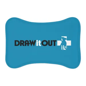 Draw It Out® Pet Feeding Mat – Comfort, Style & Mess-Free Mealtime