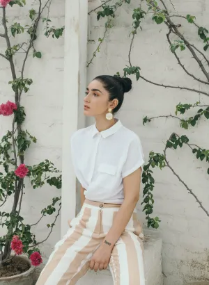 Eclair Striped Wide Pants