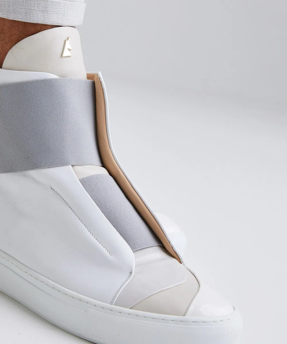 Electron High Top – White Archive