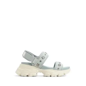 Eleusine Wedge Sandals - Denim