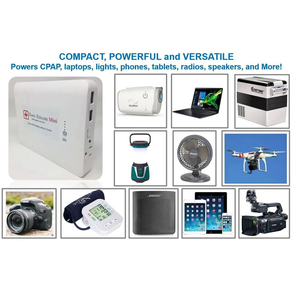 Explore™ Mini Universal Battery System - NEW!