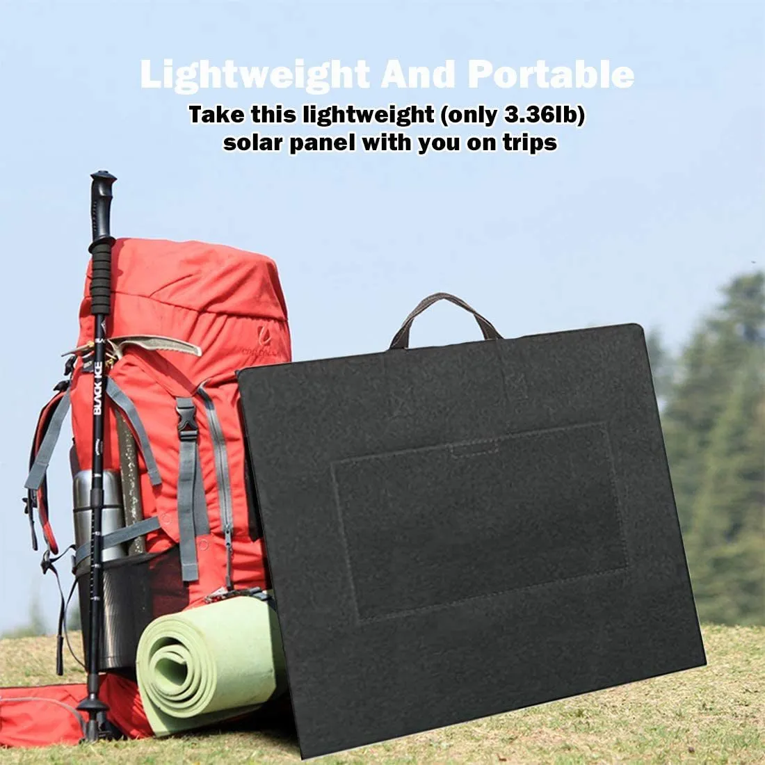 FlashFish Portable 300W Solar Generator