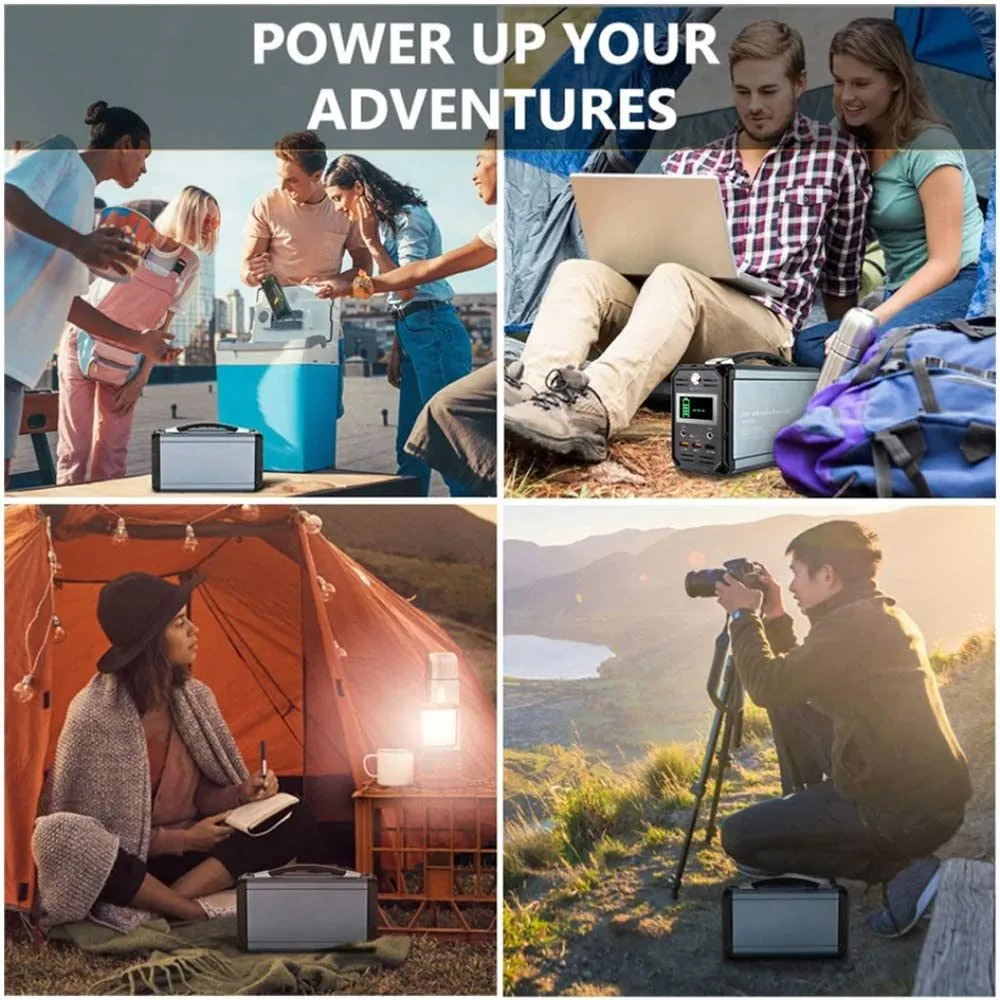 FlashFish Portable 300W Solar Generator
