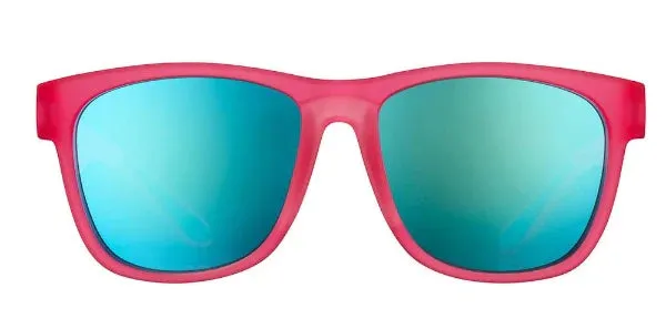 Goodr BFG sunglasses- Do You Even Pistol, Flamingo?