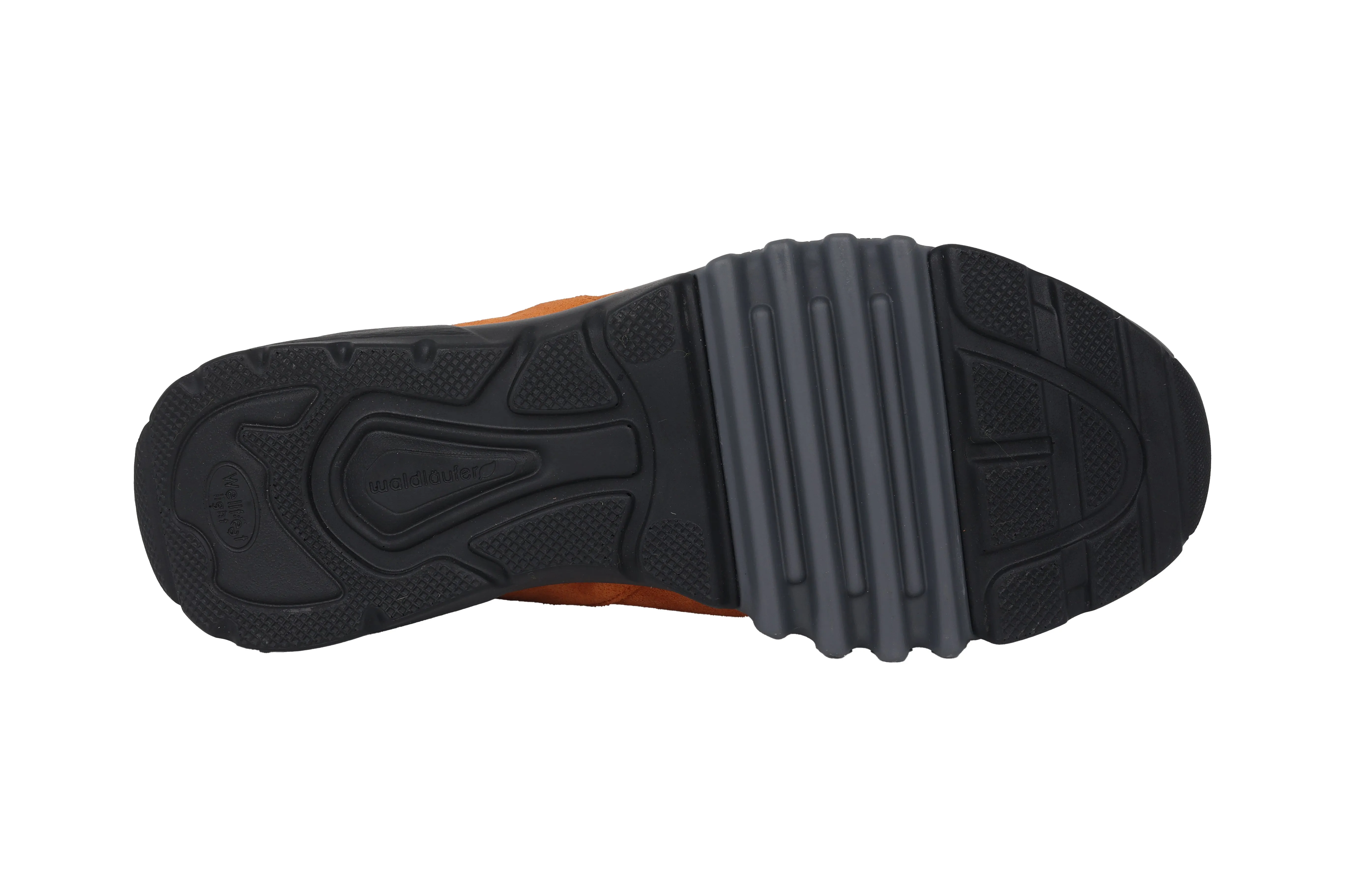 'H-Amiata' women's wide fit (H) sneaker - orange