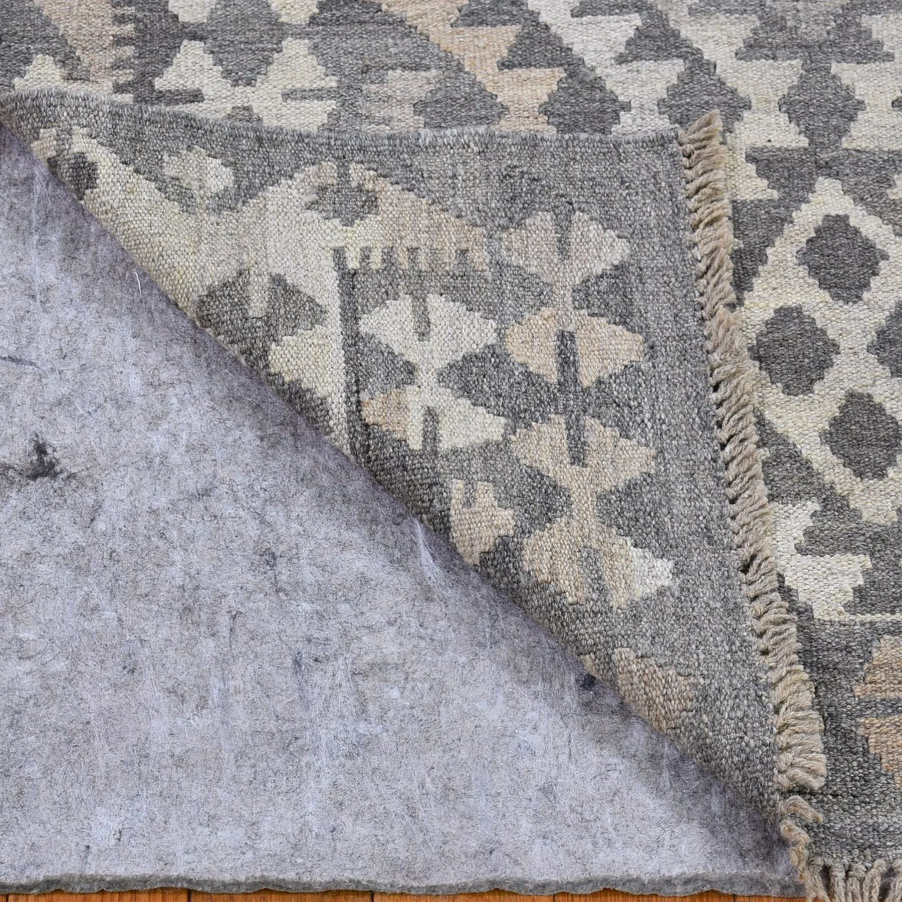 Hand-Woven Flatweave Tribal Kilim Handmade Wool Rug (Size 2.10 X 4.0) Cwral-9048