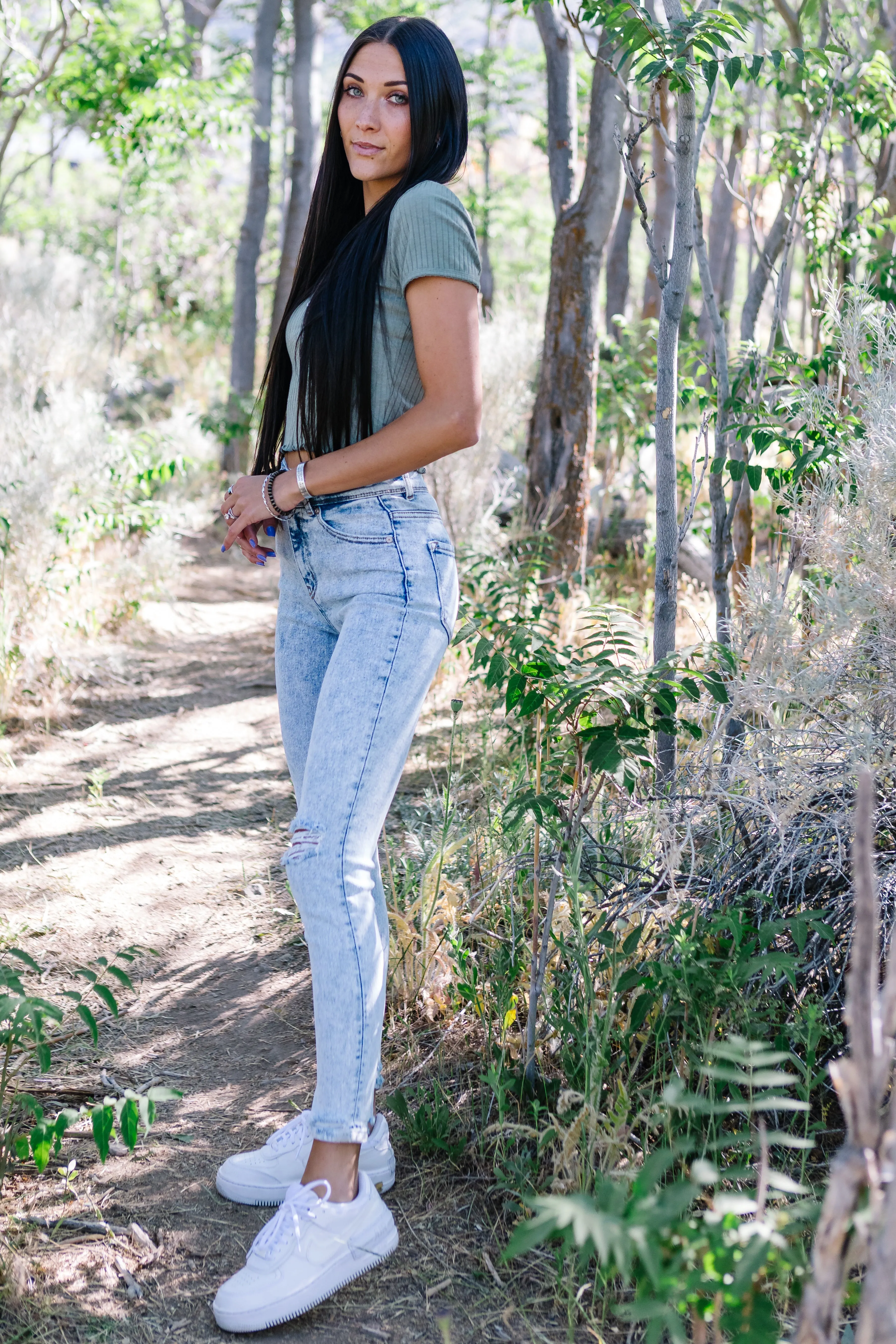 Harward Acid Wash Skinnies by KanCan