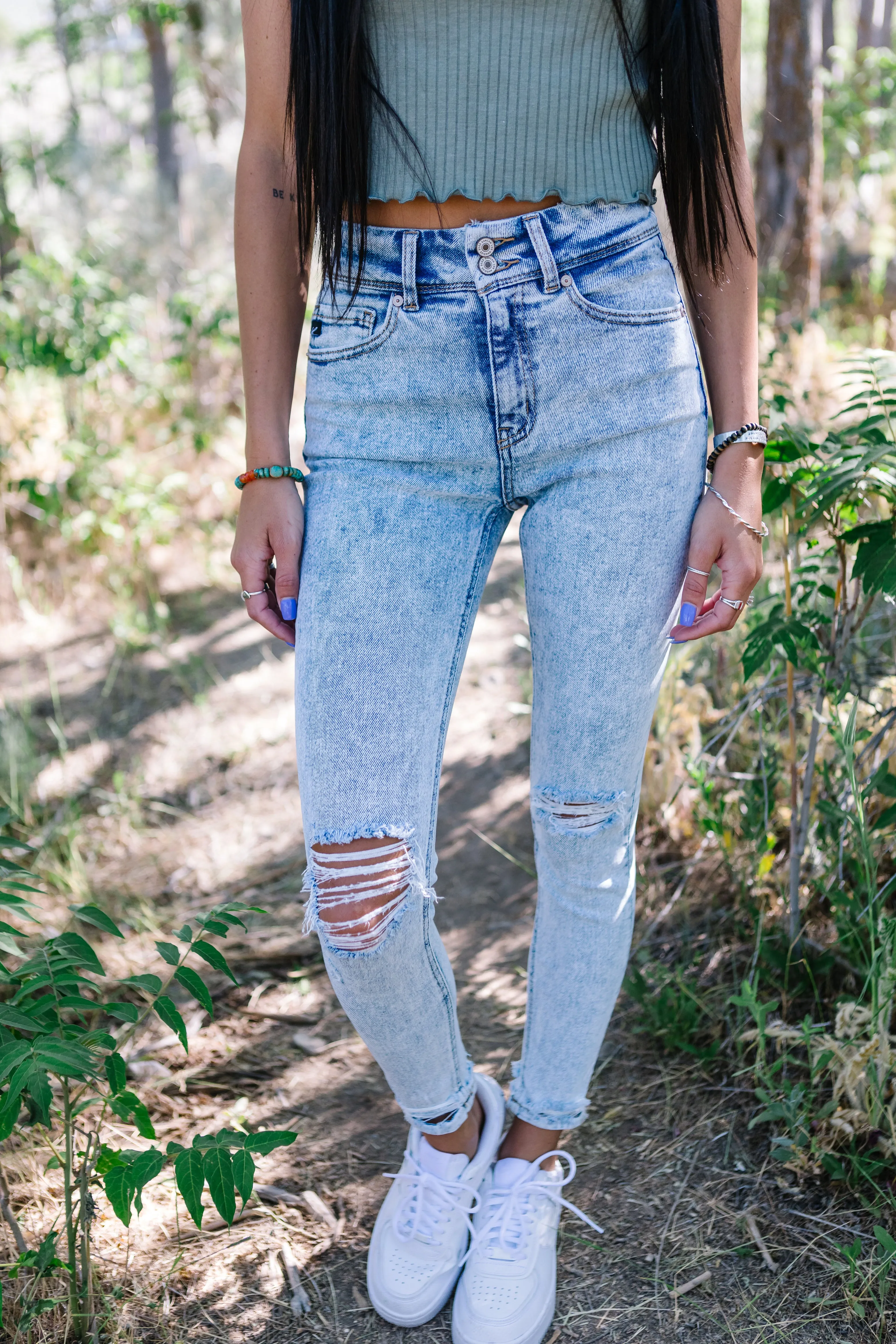 Harward Acid Wash Skinnies by KanCan