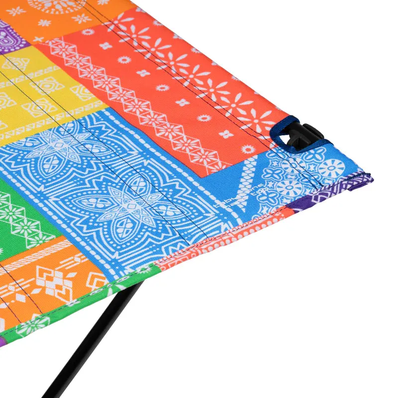 HELINOX TABLE ONE HARD TOP - M - RAINBOW BANDANA