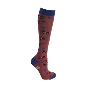 HyFASHION Rocking Horse Horse Riding Socks (Pack of 3)