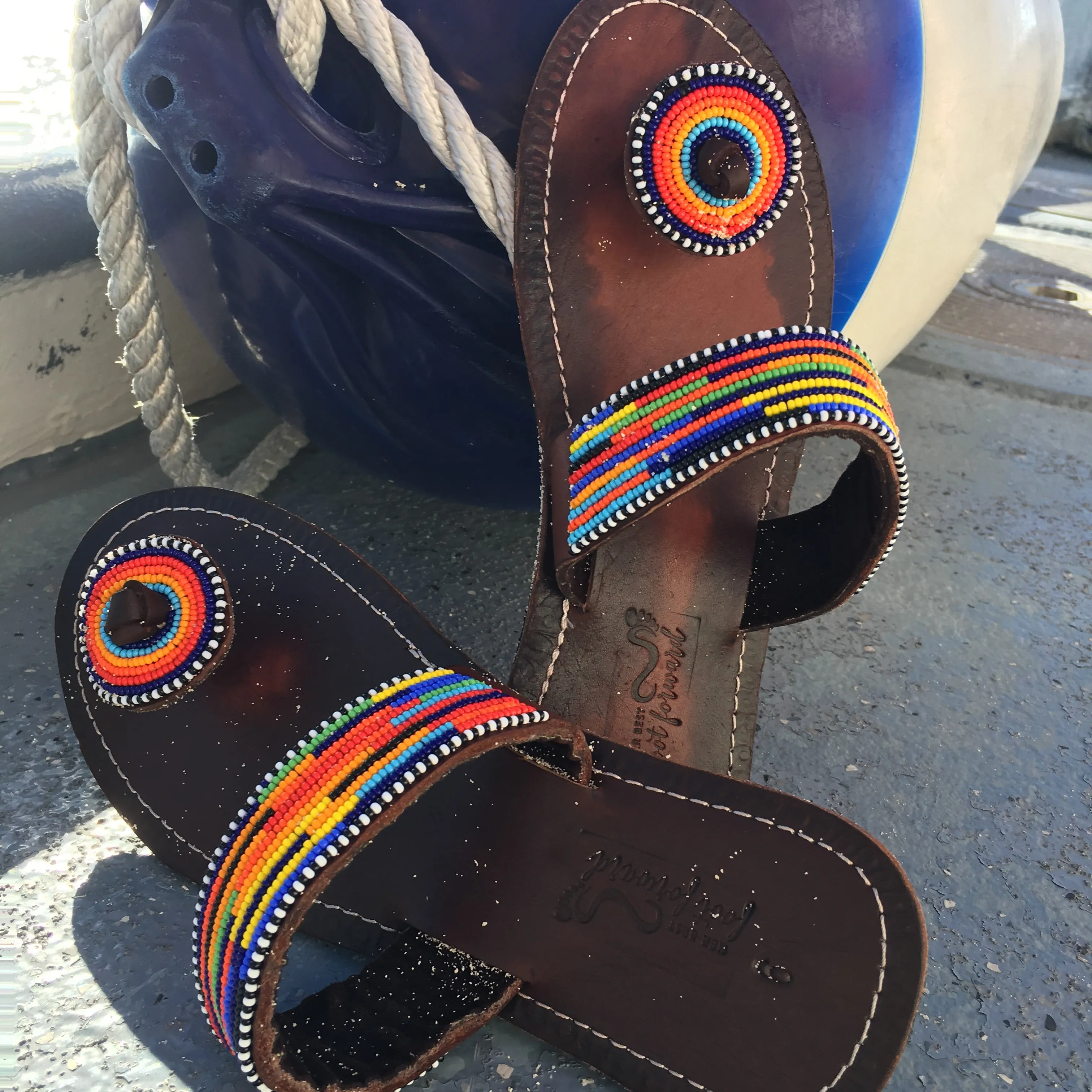 I'm With the Band: Rainbow Sandals – Handmade Ethical Summer Footwear