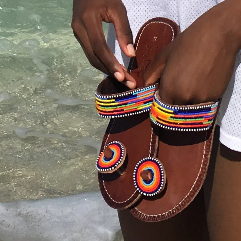 I'm With the Band: Rainbow Sandals – Handmade Ethical Summer Footwear